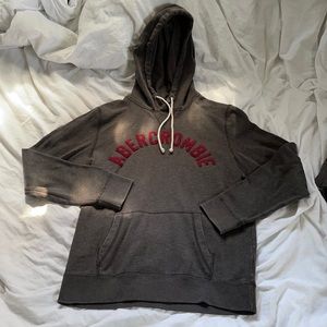 Gray Abercrombie Hoodie